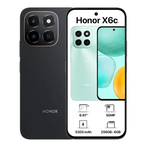 Honor X6c 6GB + 128GB (expandable)
