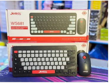 Jedel Ws681 Wireless keyboard and Mouse Combo set