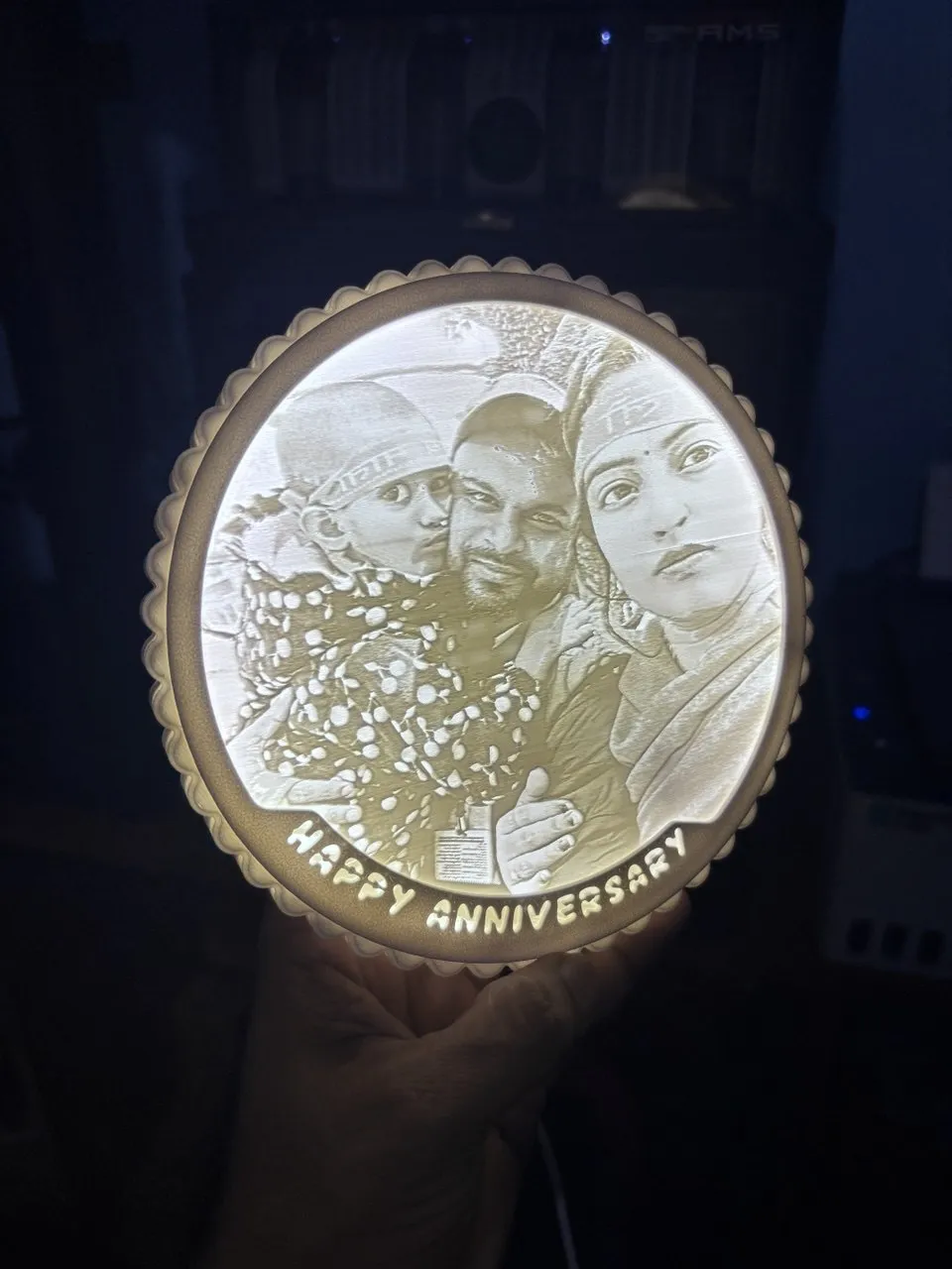 💡 Custom Photo Night Lamp – Make Moments Shine ✨